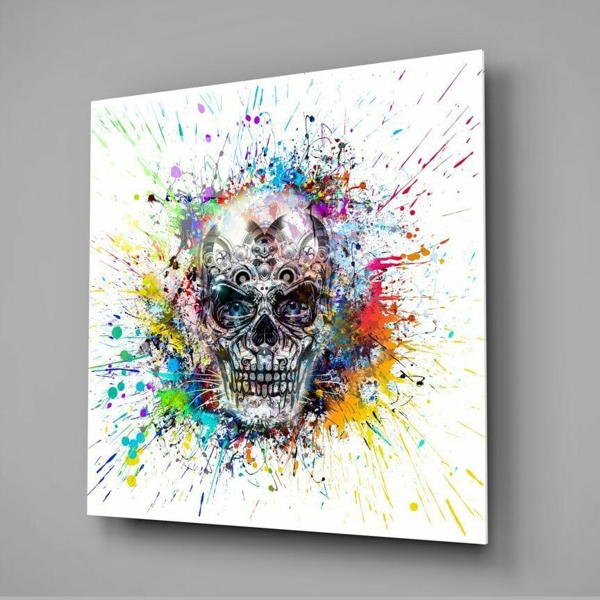 Mekanik Kurukafa Cam Tablo