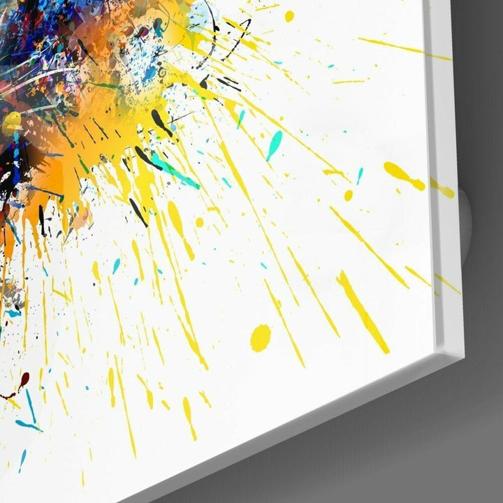 Mekanik Kurukafa Cam Tablo