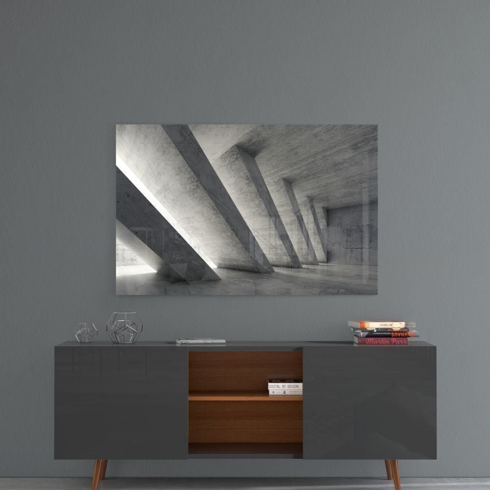 Mimari Duvarlar Cam Tablo