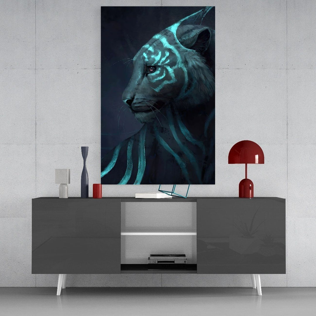 Neon Kaplan Cam Tablo