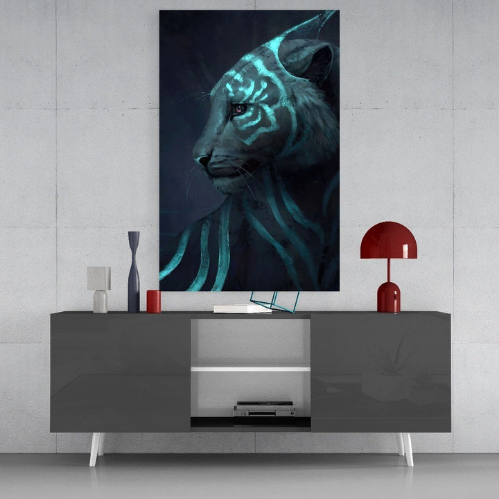 Neon Kaplan Cam Tablo