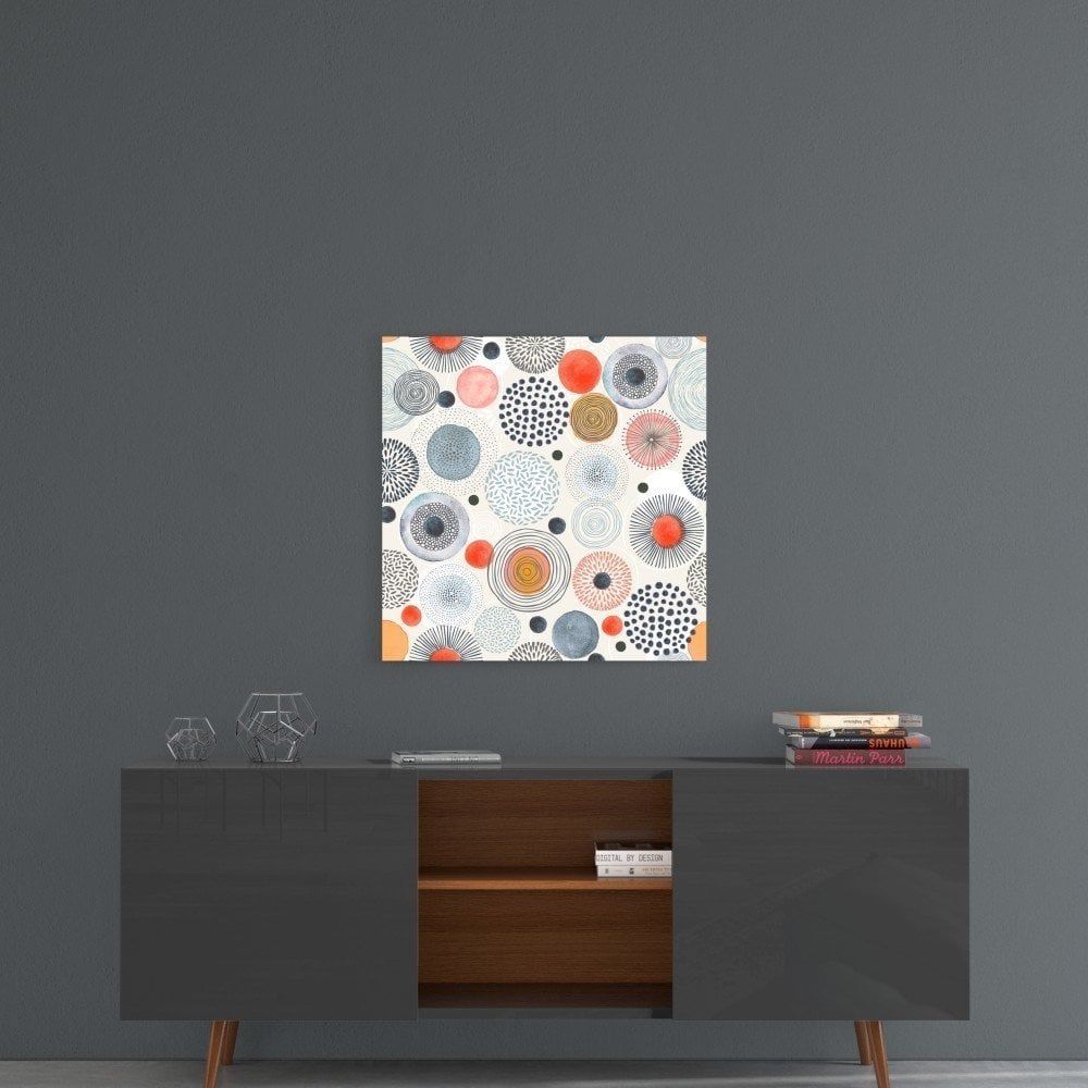 Noktadan Çiçeğe Cam Tablo