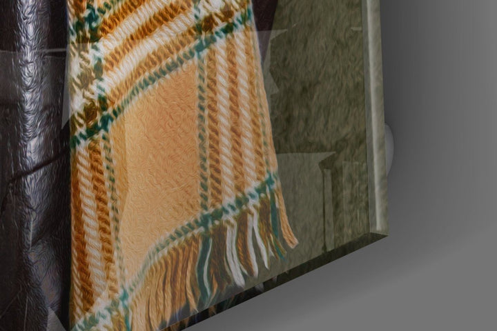 Öküz Kafa Cam Tablo