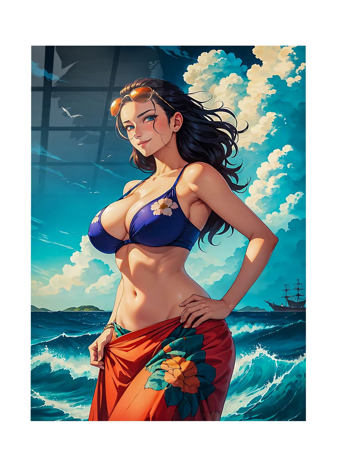 Nico Robin Sea Art One Piece