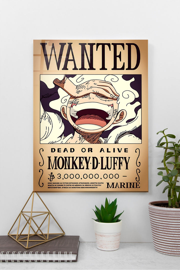 One Piece Monkey D. Luffy Wanted