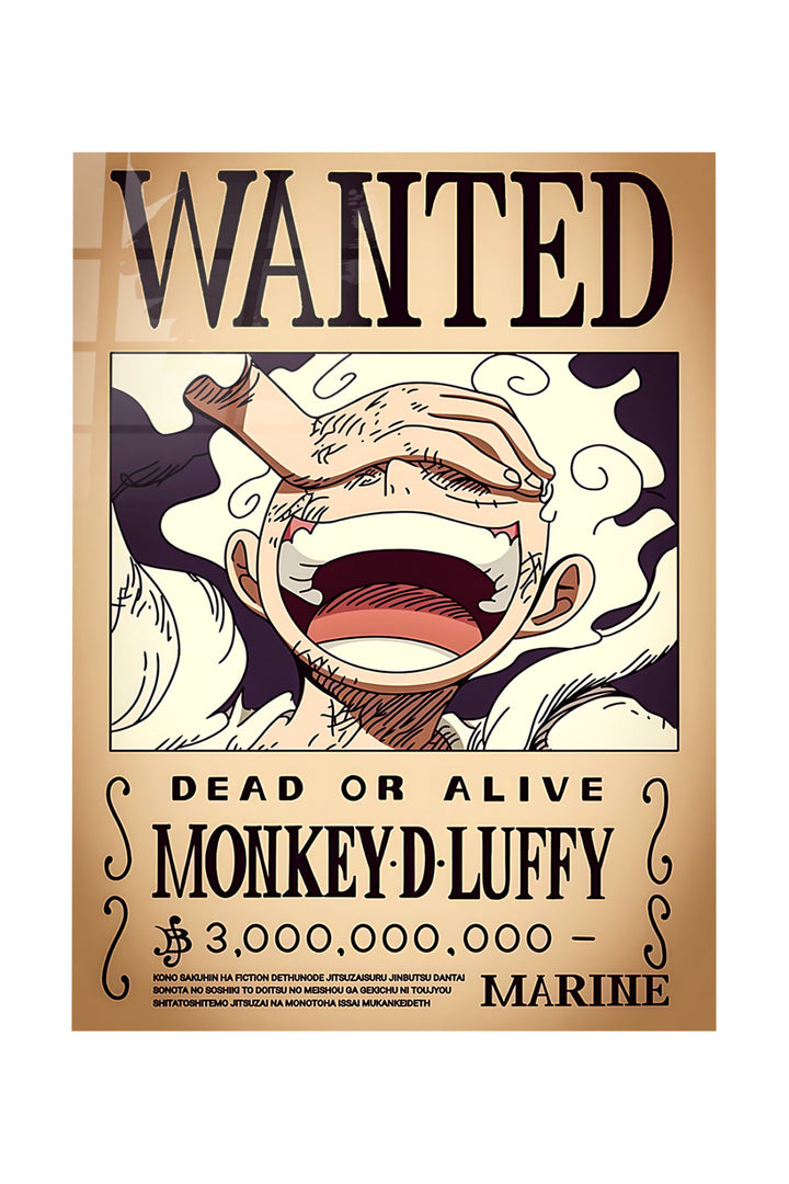 One Piece Monkey D. Luffy Wanted