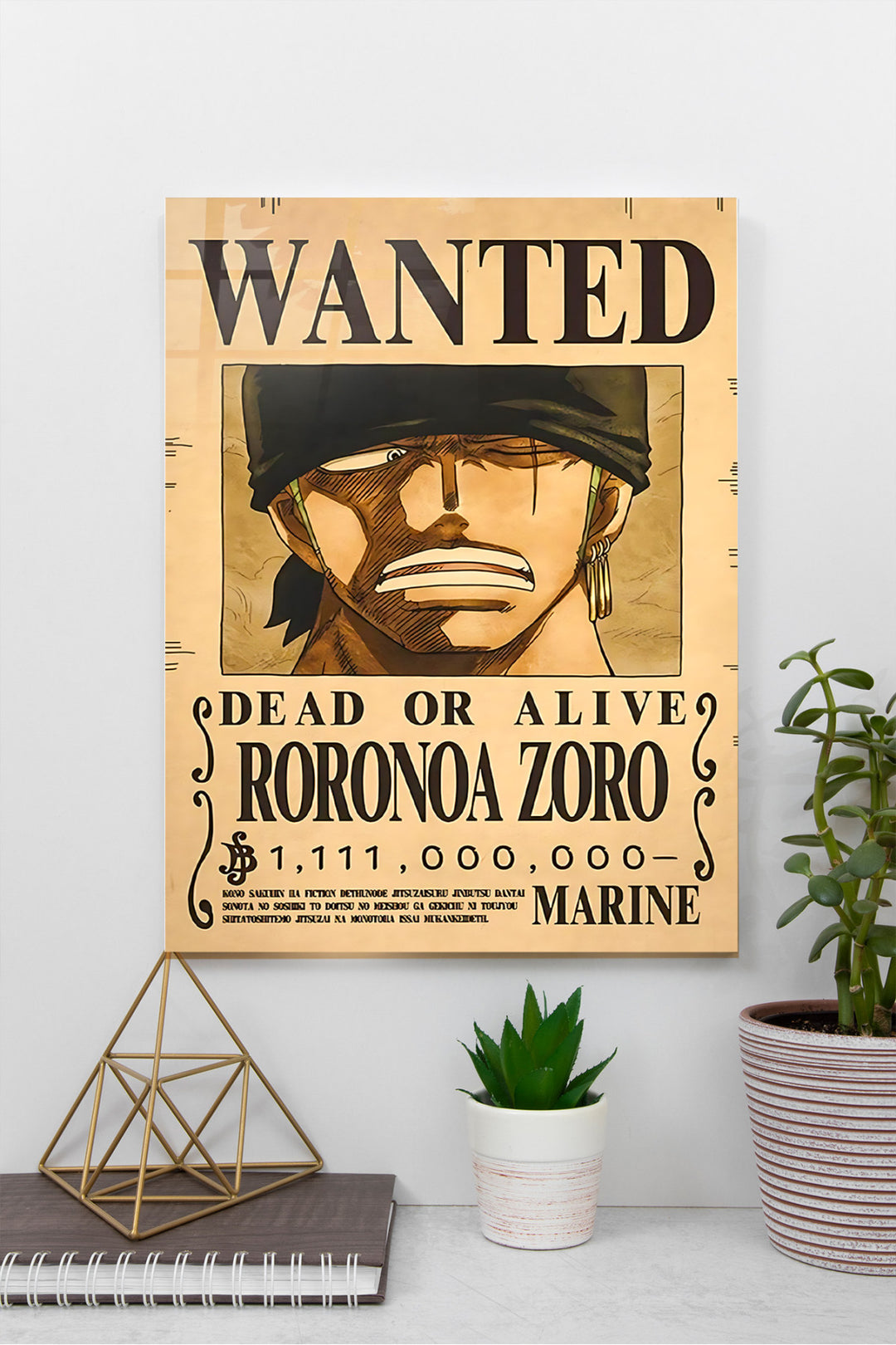 Roronoa Zoro Wanted One Piece
