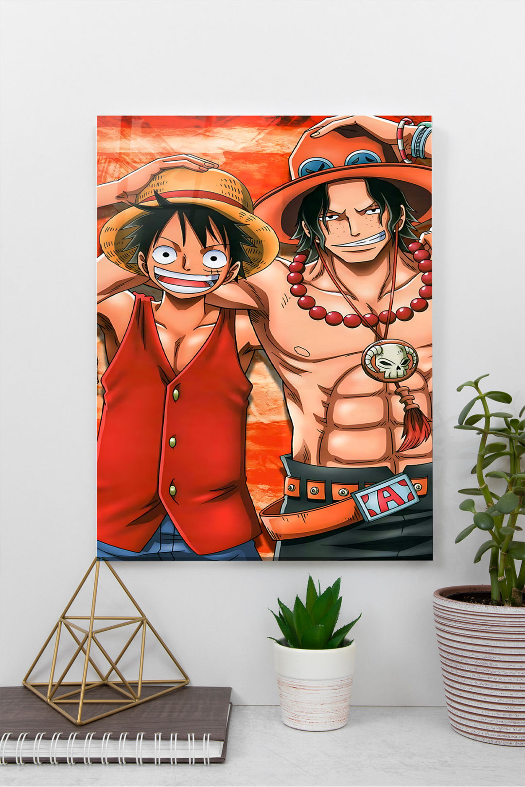 Luffy and Ace One Piece