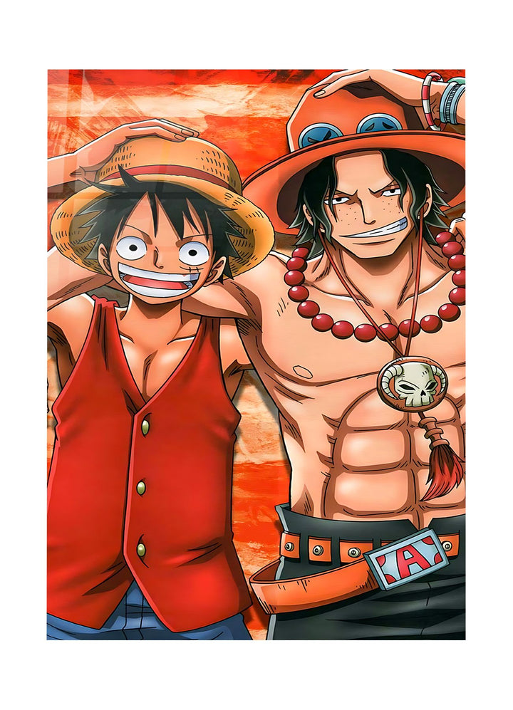 Luffy and Ace One Piece