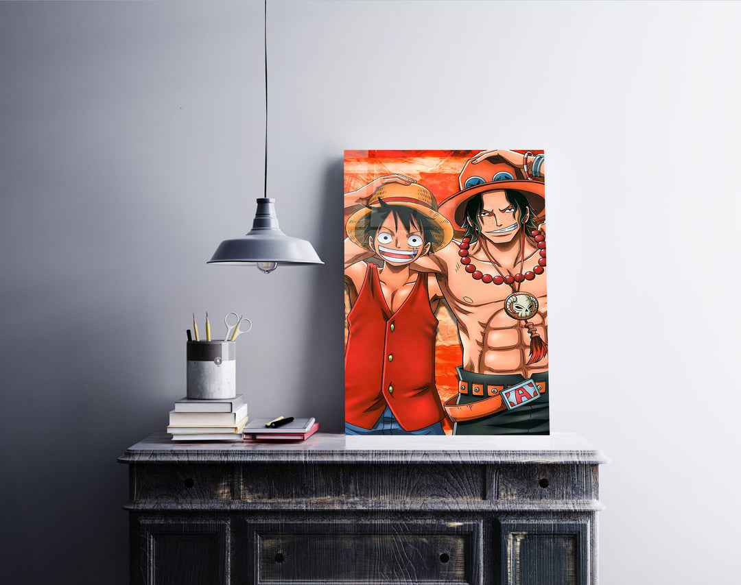 Luffy and Ace One Piece