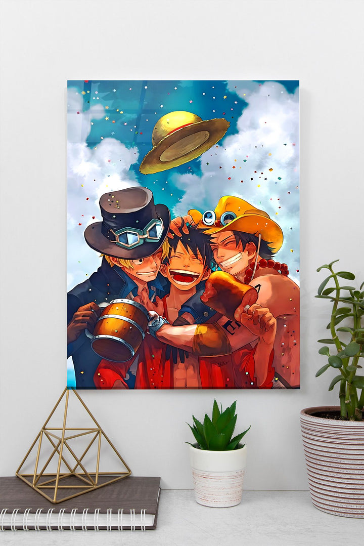 Luffy, Ace and Sabo One Piece