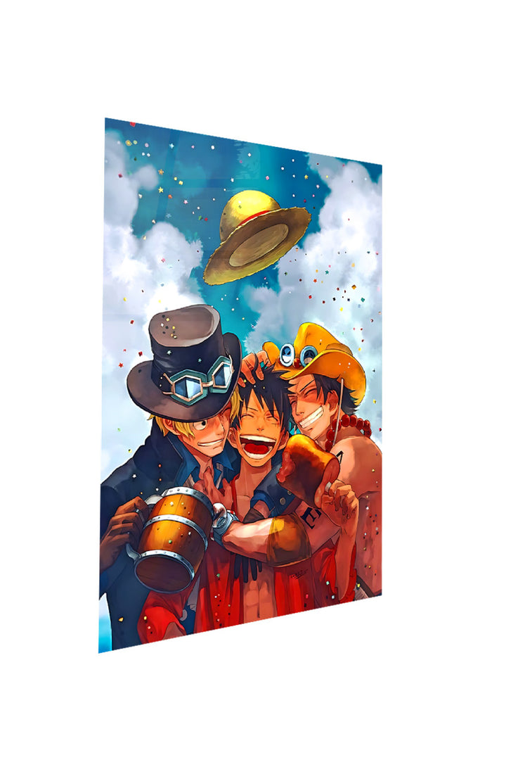 Luffy, Ace and Sabo One Piece