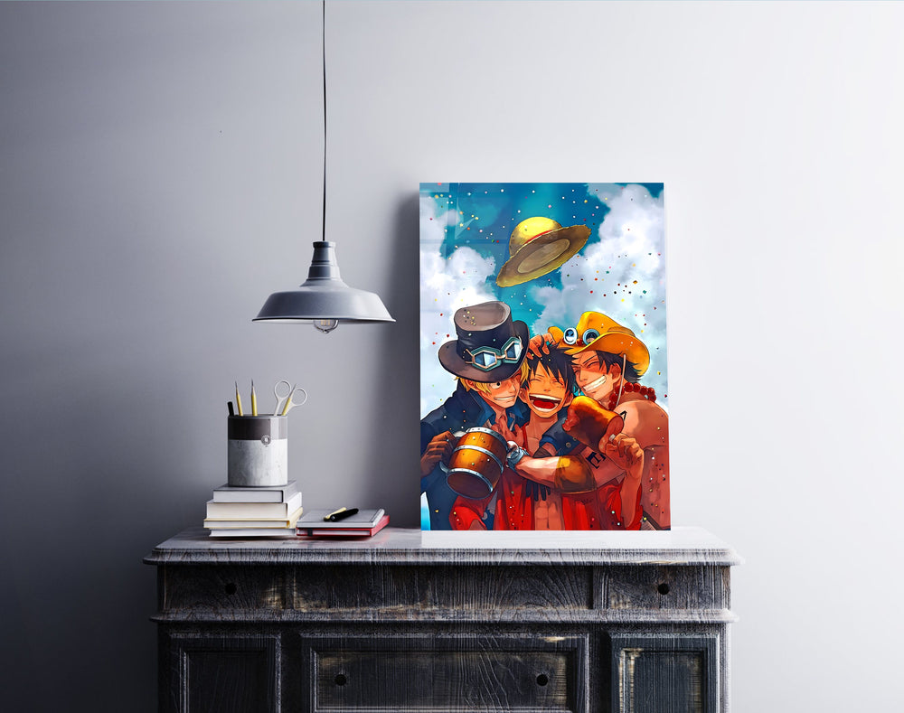 Luffy, Ace and Sabo One Piece