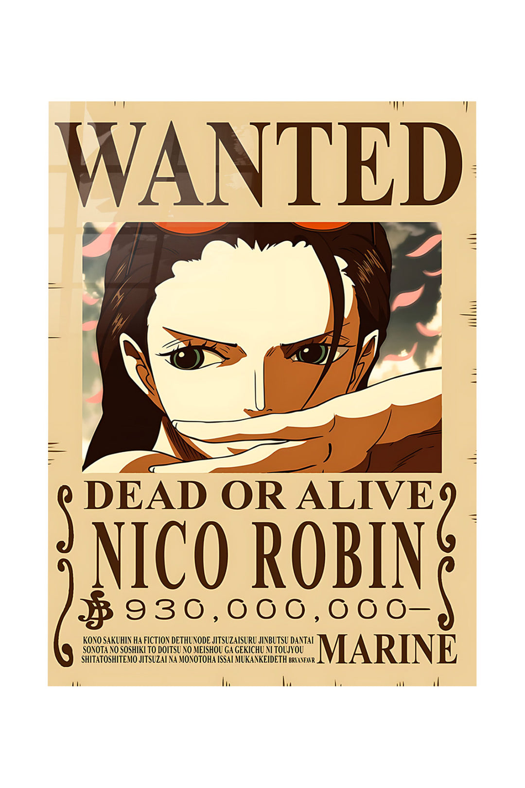 One Piece Nico Robin Wanted