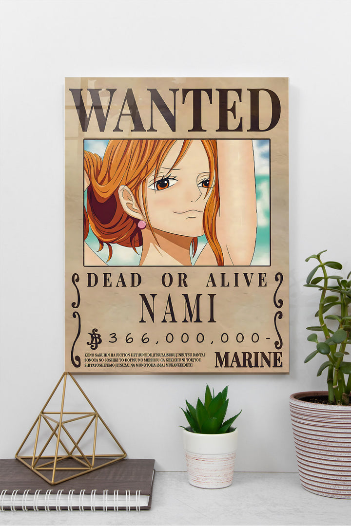 One Piece Nami Wanted