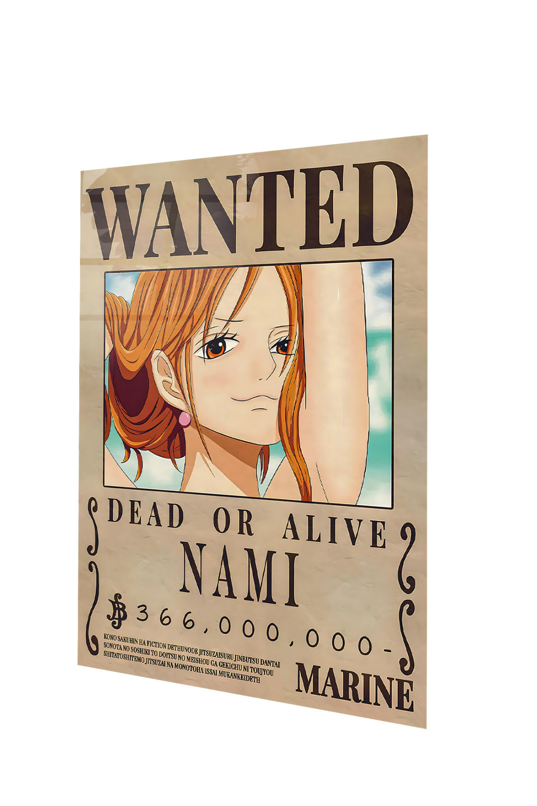 One Piece Nami Wanted