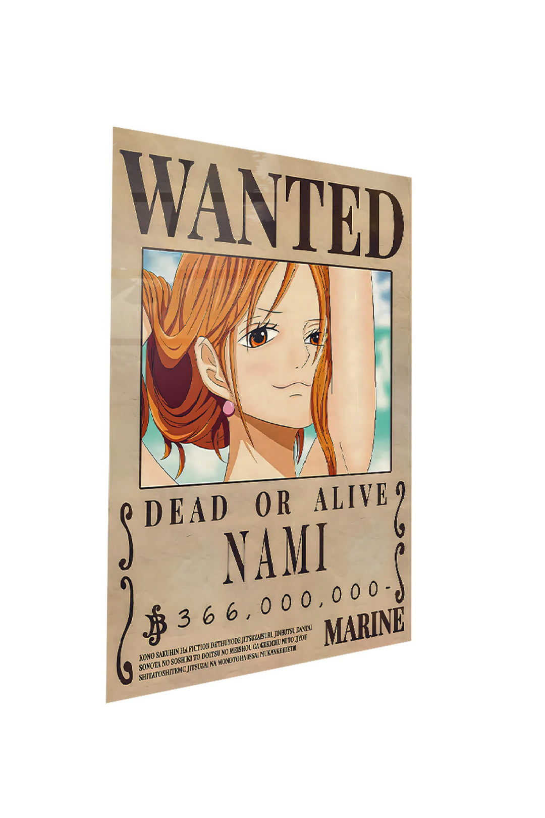 One Piece Nami Wanted