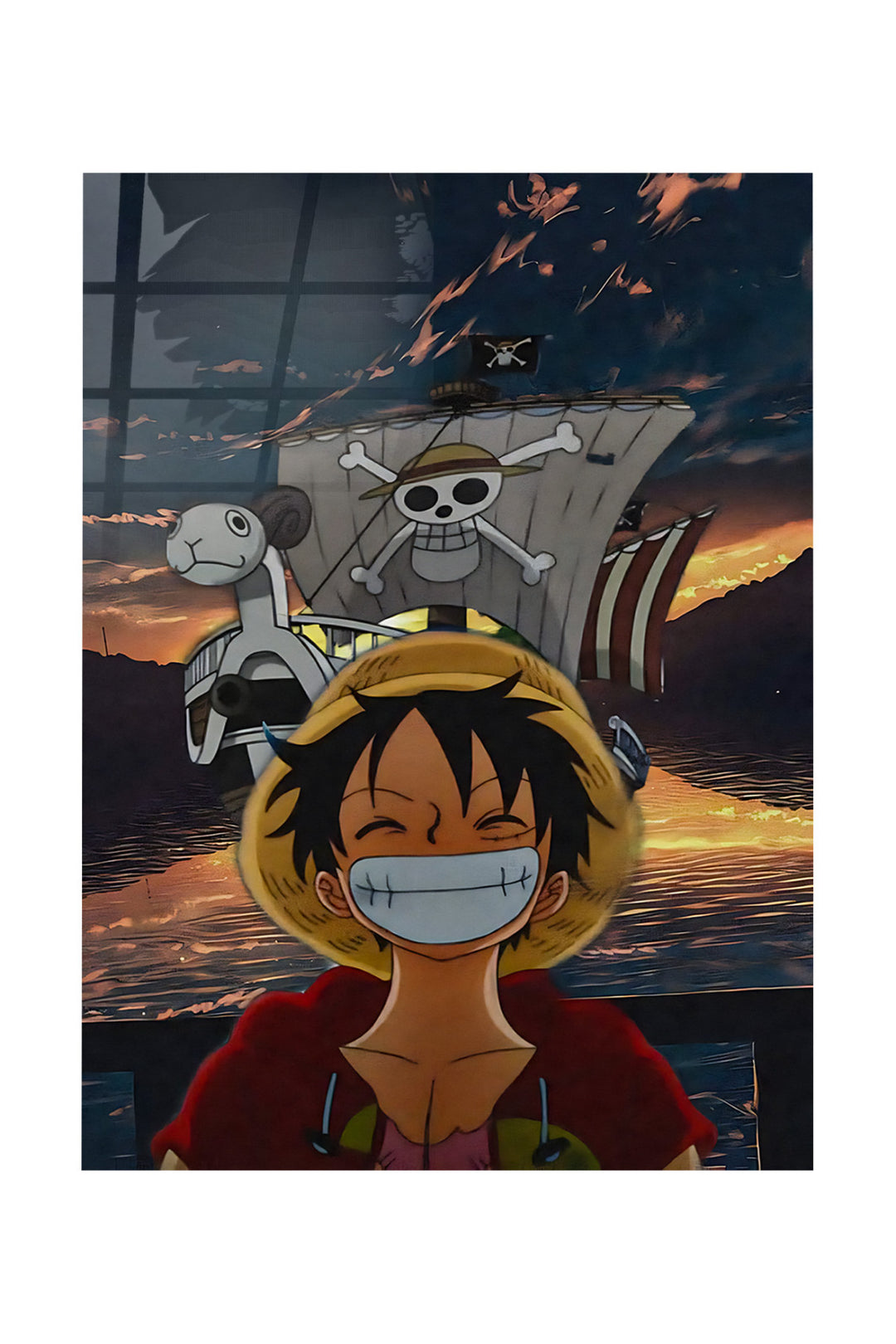 Luffy and Going Merry One Piece