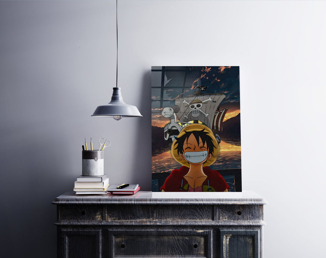 Luffy and Going Merry One Piece