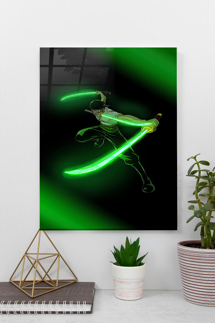 One Piece Zoro Three Sword