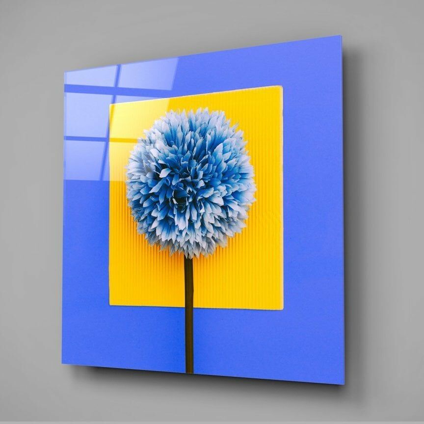 Ortancanın Duruşu Cam Tablo