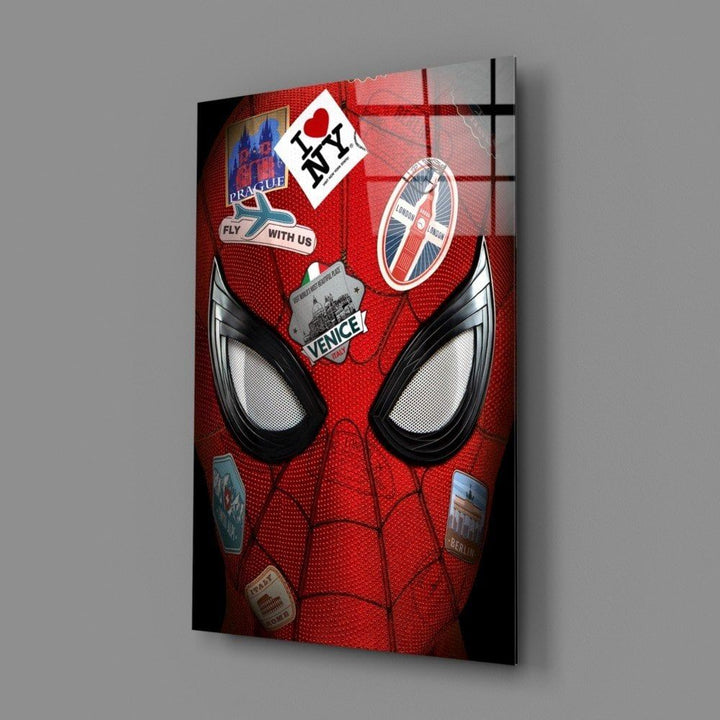 Örümcek Adam Cam Tablo