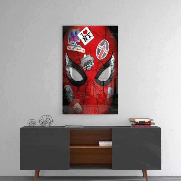 Örümcek Adam Cam Tablo