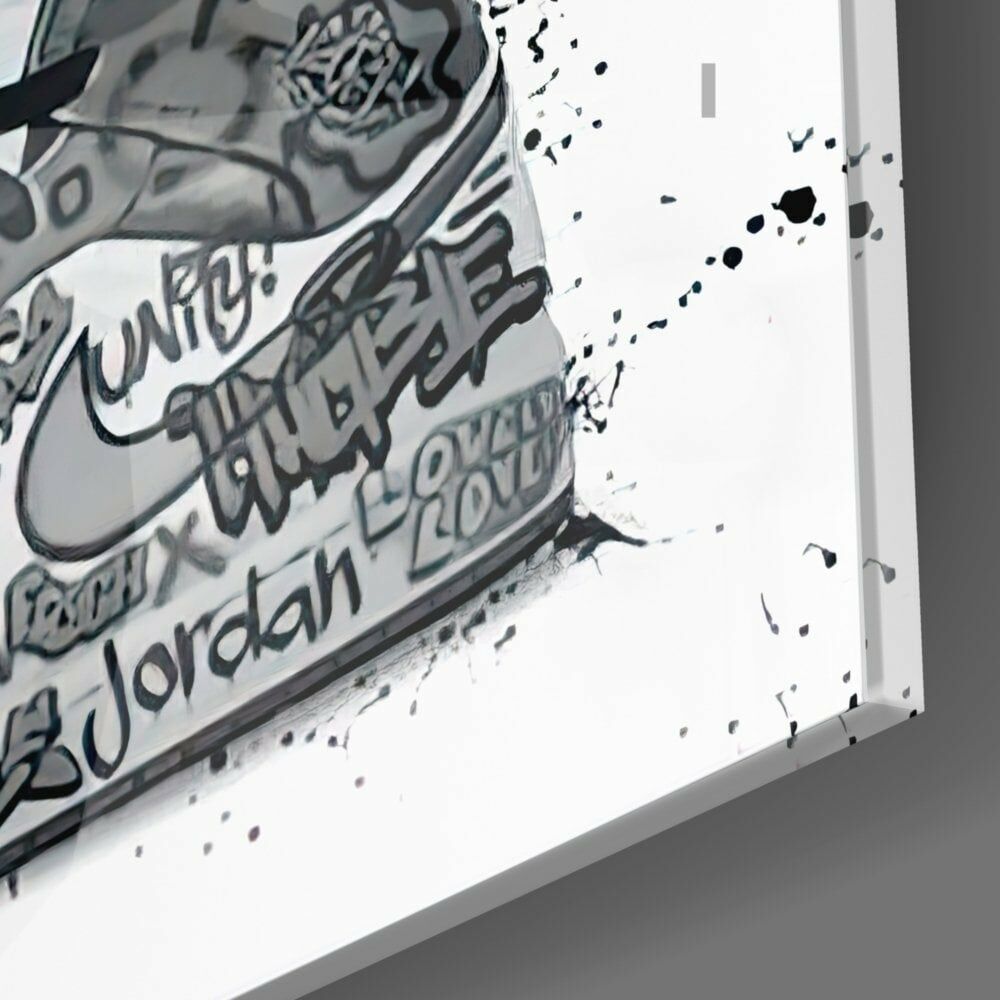 Özgür Aşk Cam Tablo