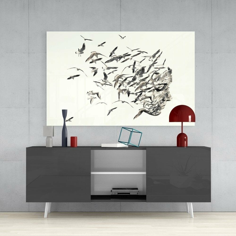 Özgür Düşünceler Cam Tablo