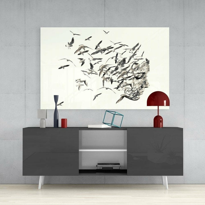 Özgür Düşünceler Cam Tablo