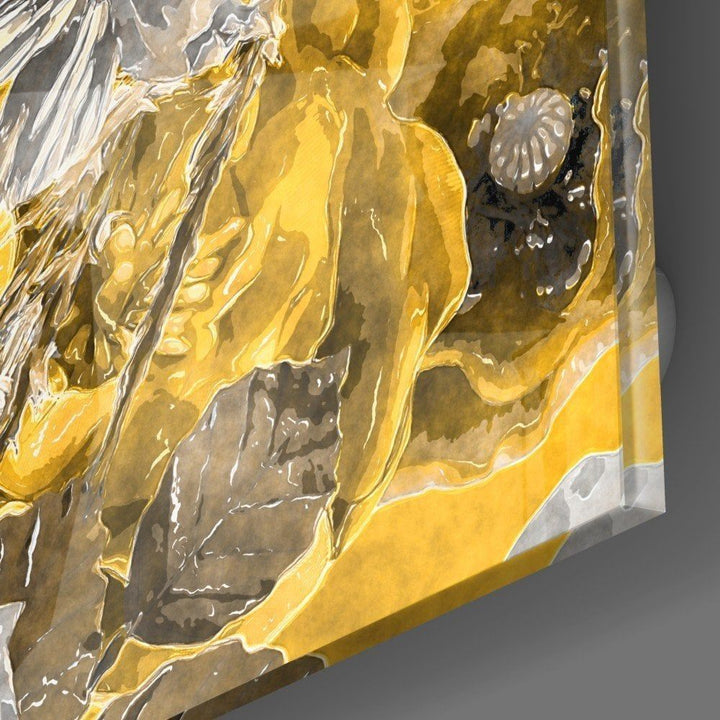 Papatyalar Cam Tablo