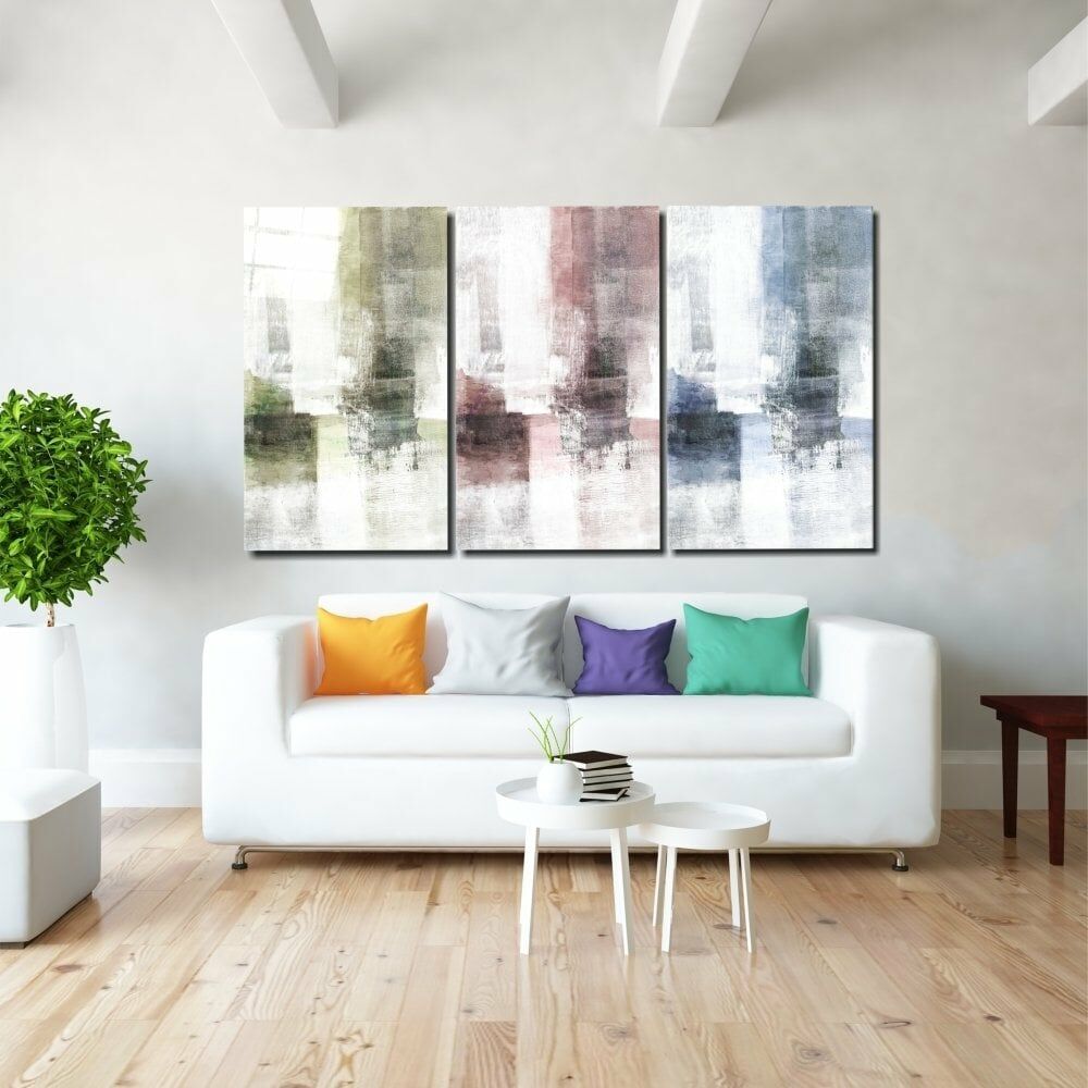 Pastel Renkler Mega Cam Tablo