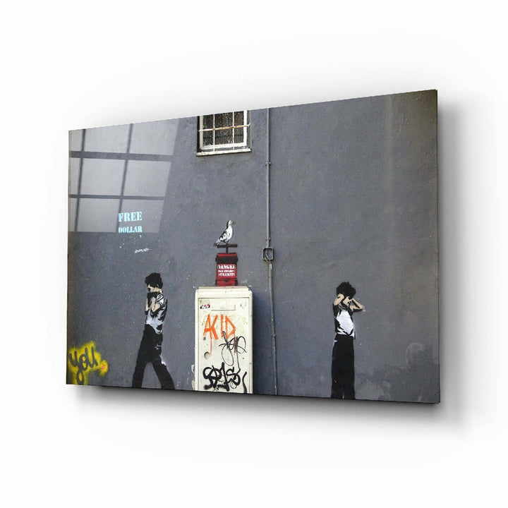 Patlama Bekleyişi Cam Tablo