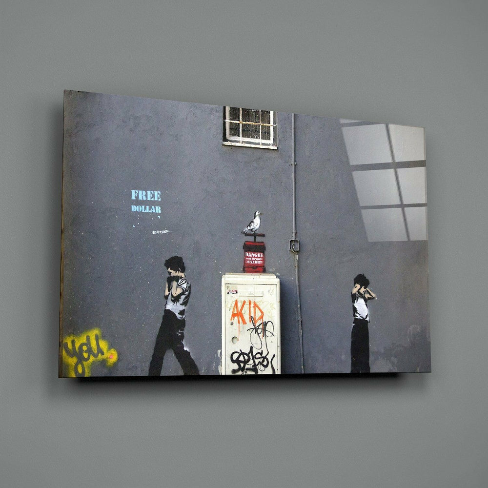 Patlama Bekleyişi Cam Tablo