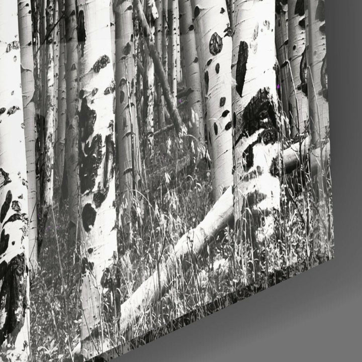 Pembe Orman Cam Tablo