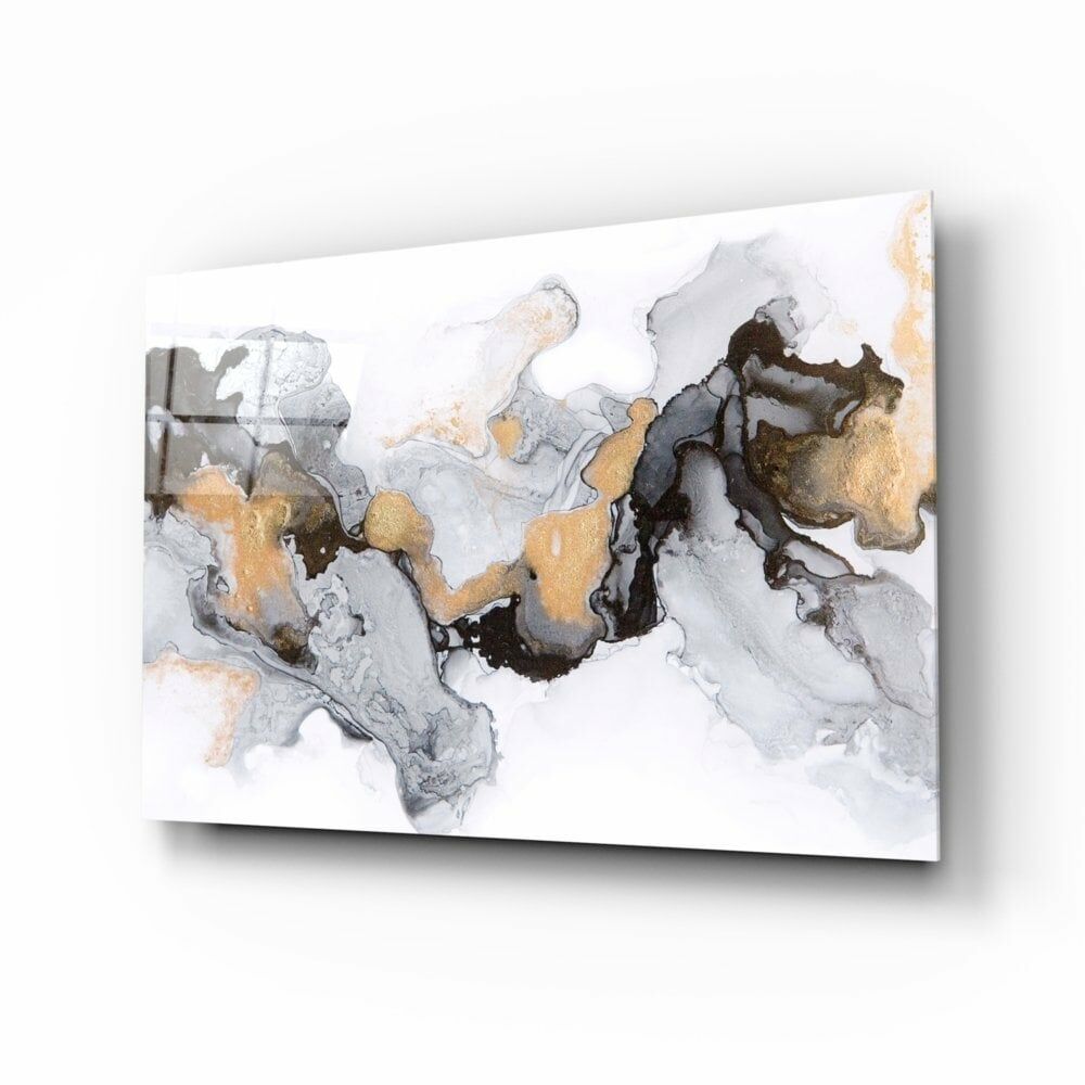 Renkli Duman Cam Tablo