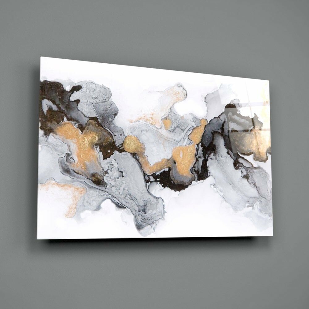 Renkli Duman Cam Tablo