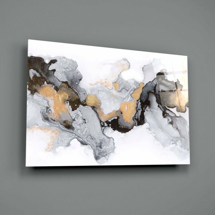 Renkli Duman Cam Tablo