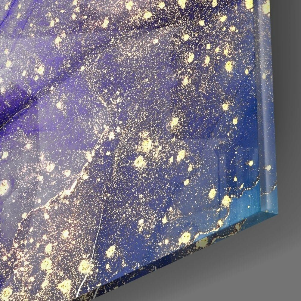 Renkli Duman Cam Tablo