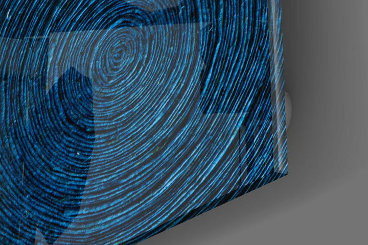 Renkli Helezon Cam Tablo