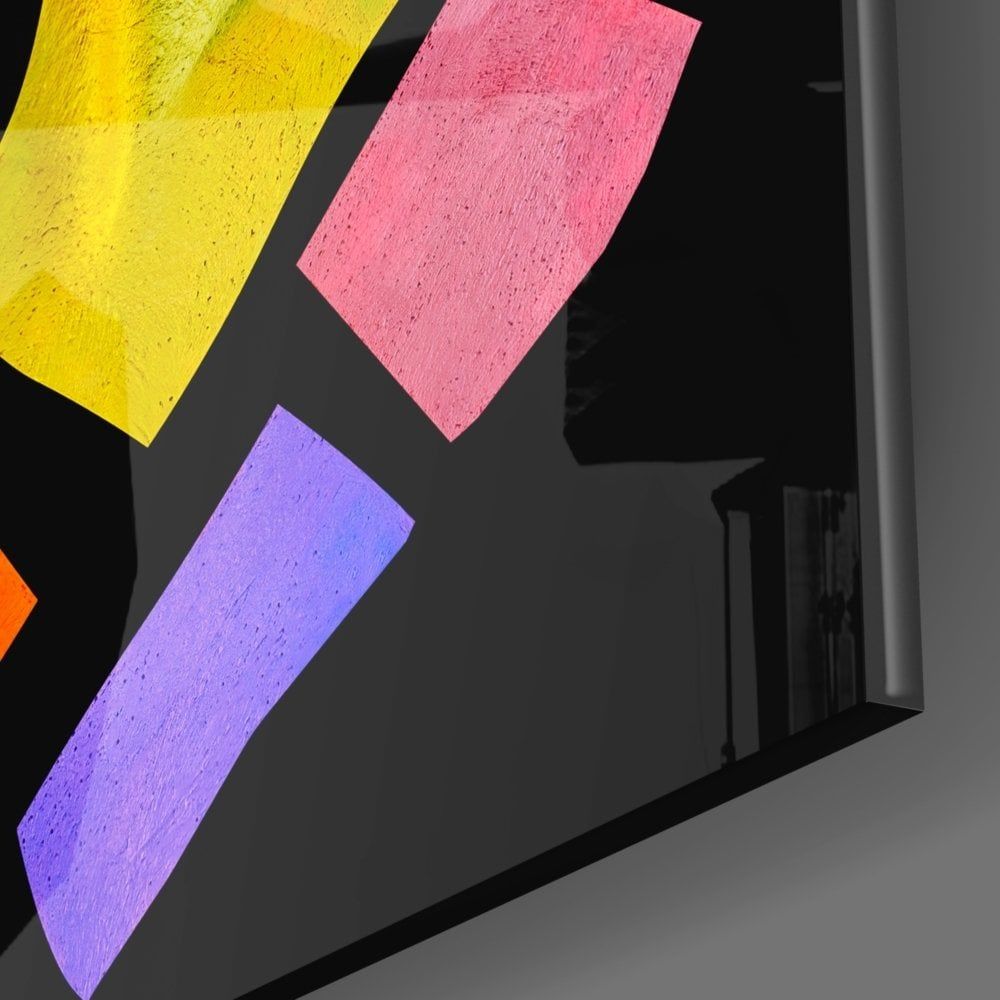 Renkli Ruh Cam Tablo