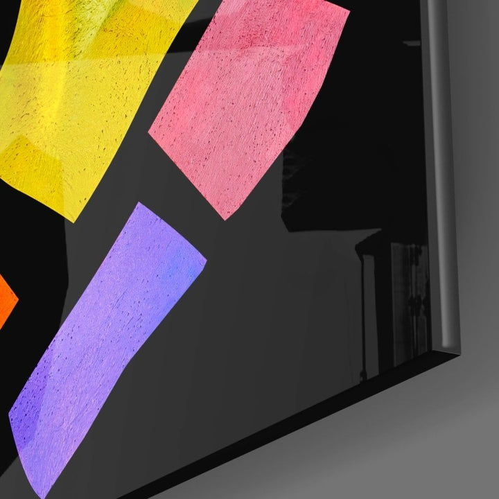 Renkli Ruh Cam Tablo