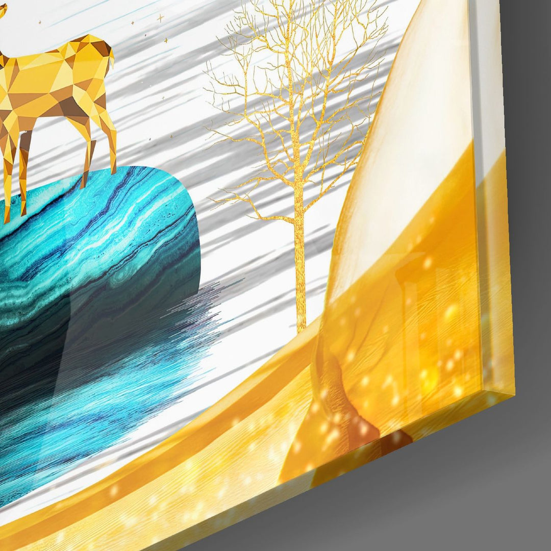 Rüya Gölü Cam Tablo