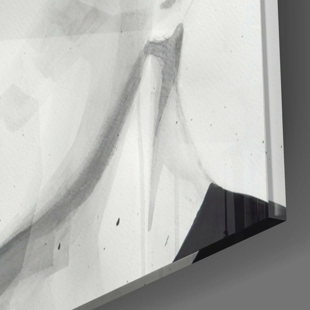 Sarı Bakış Cam Tablo