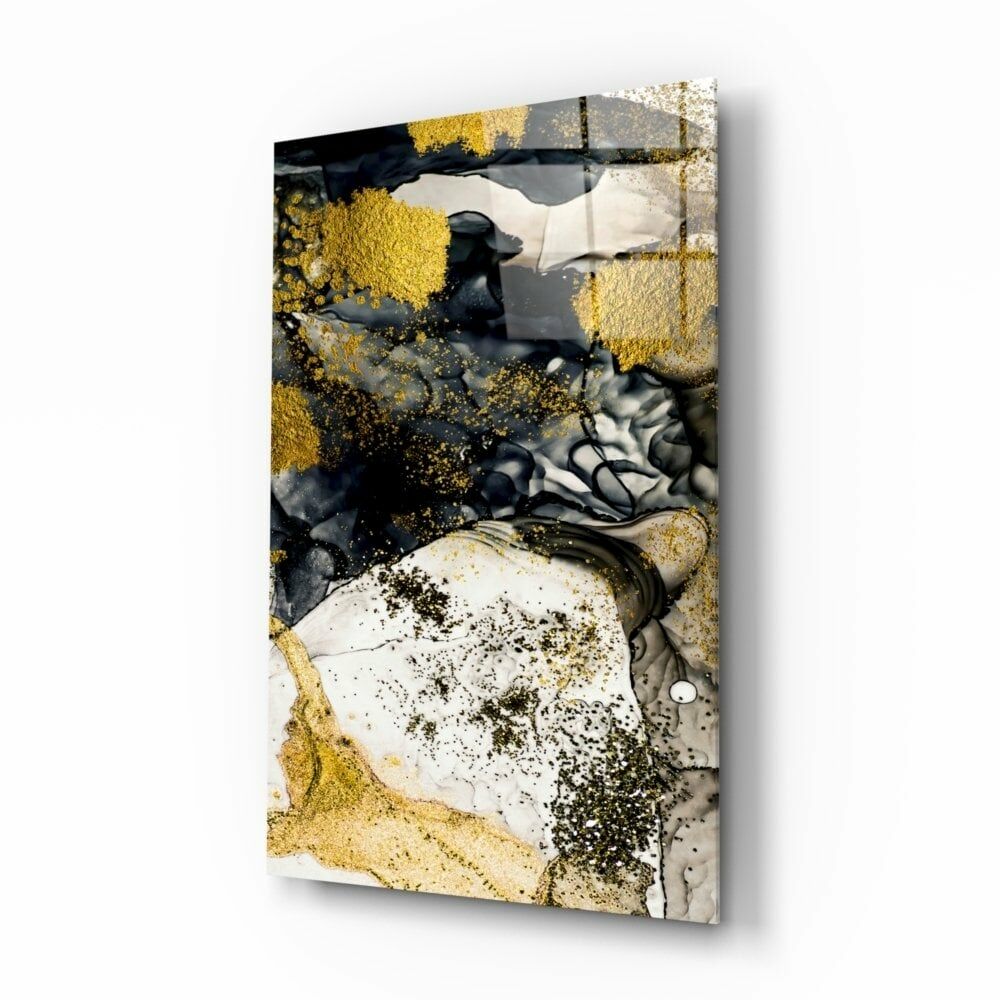 Sarının Dansı Cam Tablo