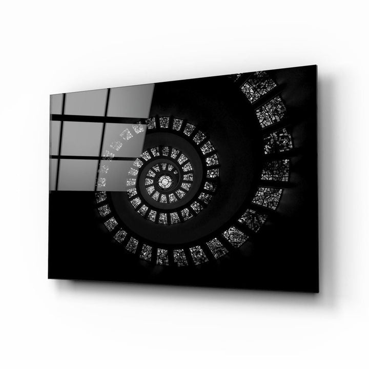 Sarmal Merdiven Cam Tablo