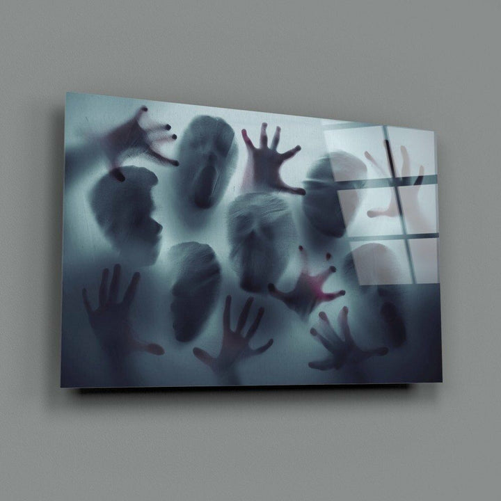 Sessiz Çığlık Cam Tablo