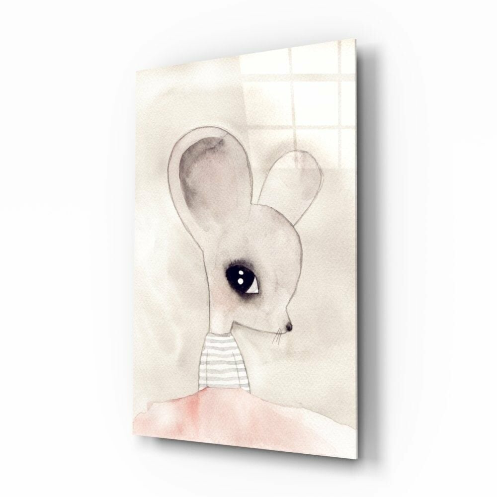 Sevimli Fare Cam Tablo