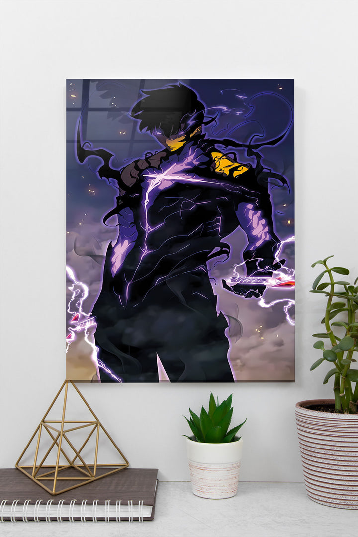 Igris Solo Leveling Purple Aesthetic