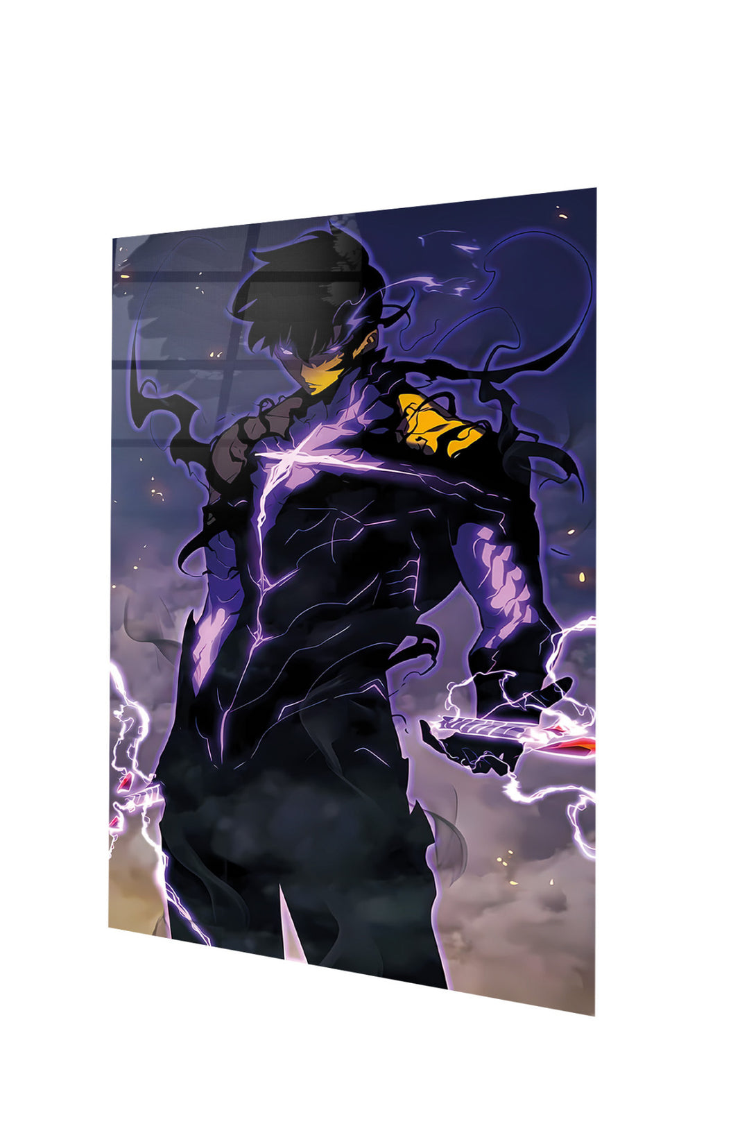 Igris Solo Leveling Purple Aesthetic